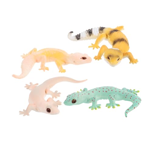 HOMOBABE 4Stücke Gecko Figuren Realistische Tiermodelle für Lernspielzeug Kreativität und Fantasie für Bildungszwecke HOMOBABE 4Stücke Gecko Figuren Realistische Tiermodelle für Lernspielzeug Kreativität und Fantasie für Bildungszwecke von HOMOBABE
