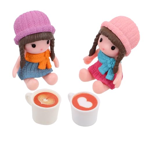 HOMOBABE 4Stücke Kaffeetassen Für Puppenhaus Kleines Küchenzubehör Und Rollenspielset Zubehör Für Miniaturküchen Und Cafés Puppenspielzeug HOMOBABE 4Stücke Kaffeetassen Für Puppenhaus Kleines Küchenzubehör Und Rollenspielset Zubehör Für Miniaturküchen Und Cafés Puppenspielzeug von HOMOBABE