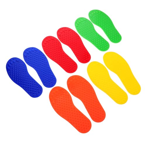 HOMOBABE 5 Paare Sinnes Spielmatten für Fußabdrücke Orange Rot Gelb Blau und Grün für Drinnen und Draußen Fördert Motorische Fähigkeiten und Sensorische Integration im Kindergarten und HOMOBABE 5 Paare Sinnes Spielmatten für Fußabdrücke Orange Rot Gelb Blau und Grün für Drinnen und Draußen Fördert Motorische Fähigkeiten und Sensorische Integration im Kindergarten und von HOMOBABE