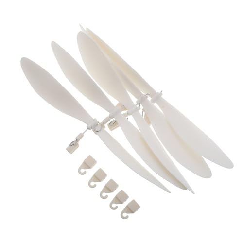 HOMOBABE 5 Stück Rc Flugzeug Propellerblätter Effiziente Fanblätter für Modellflugzeuge Kompatibel mit Verschiedenen Rc Flugzeugmodellen Einfache Installation Starke Luftzirkulation HOMOBABE 5 Stück Rc Flugzeug Propellerblätter Effiziente Fanblätter für Modellflugzeuge Kompatibel mit Verschiedenen Rc Flugzeugmodellen Einfache Installation Starke Luftzirkulation von HOMOBABE