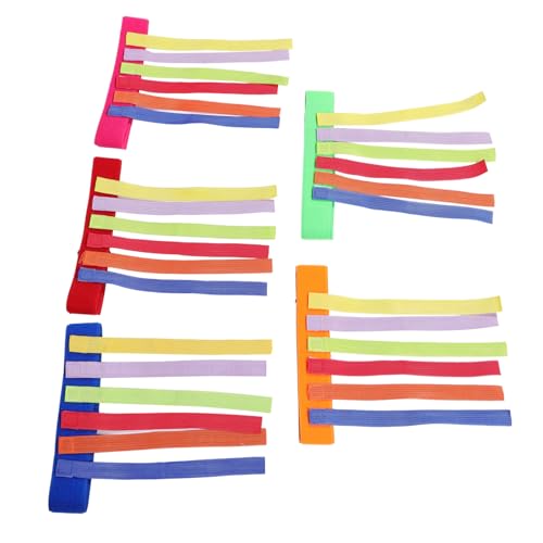 HOMOBABE 5 Stück Spielgurt Kindergarten Equipment Bunte für Schulaktivitäten Bewegungsspielzeug HOMOBABE 5 Stück Spielgurt Kindergarten Equipment Bunte für Schulaktivitäten Bewegungsspielzeug von HOMOBABE