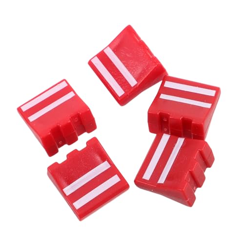 HOMOBABE 5 Stück Teiliges Miniatur Rote Verkehrsbarrieren für Puppenhaus Realistische Mini Straßenbarrieren für Miniaturlandschaften und Spielzeugaccessoires HOMOBABE 5 Stück Teiliges Miniatur Rote Verkehrsbarrieren für Puppenhaus Realistische Mini Straßenbarrieren für Miniaturlandschaften und Spielzeugaccessoires von HOMOBABE