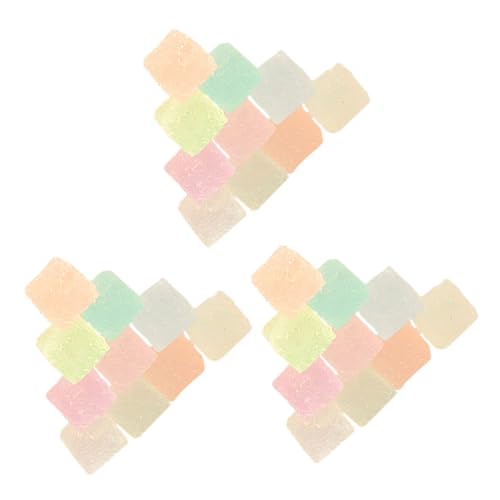 HOMOBABE 50 Stück Gefälschte Gummibärchen, Die Im Dunkeln Leuchten, Mini-süßigkeiten, DIY-Handwerk, Puppenhaus-Lebensmittel Für Die Schmuckherstellung Und DIY-projekte von HOMOBABE