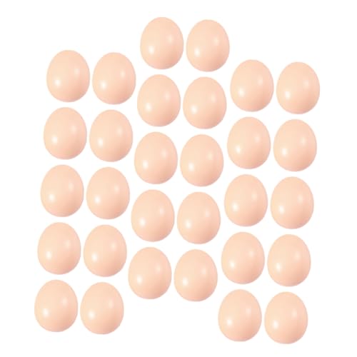 HOMOBABE 50 Stück Simulierte Plastikeispielzeug Fälschung klein Stuffer Party lebensechtes Plastikei ostereier aus plastik selber machen -Graffiti-Eier von HOMOBABE