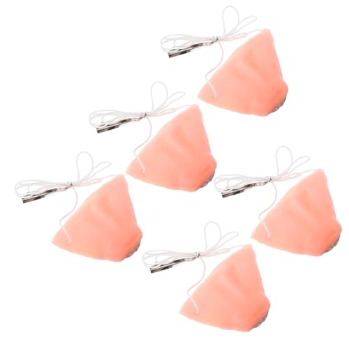 HOMOBABE 5Stücke Dekorative Hundenasen Requisiten für Karneval Cosplay Austauschbare Hundenase mit Elastischem Band Kompaktes Design für Party Dekoration und Tierverkleidung HOMOBABE 5Stücke Dekorative Hundenasen Requisiten für Karneval Cosplay Austauschbare Hundenase mit Elastischem Band Kompaktes Design für Party Dekoration und Tierverkleidung von HOMOBABE