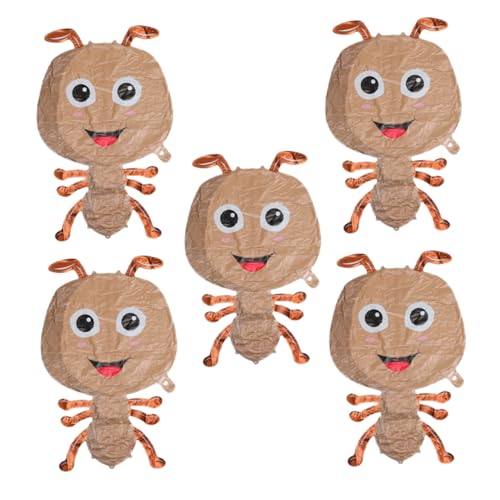 HOMOBABE 5 Stücke Aufblasbare Ameisenballons Cartoon Tiermotiv Folienballons für Kindergeburtstag Partydekoration Gastgeschenke HOMOBABE 5 Stücke Aufblasbare Ameisenballons Cartoon Tiermotiv Folienballons für Kindergeburtstag Partydekoration Gastgeschenke von HOMOBABE