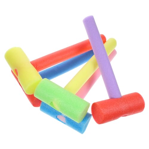 HOMOBABE 5Stücke Teiliges Hammerspielzeug für Leichtes Lernspielzeug aus für Sicheres und Kreative Aktivitäten für Geburtstagsfeiern und Spielzimmerdekoration HOMOBABE 5Stücke Teiliges Hammerspielzeug für Leichtes Lernspielzeug aus für Sicheres und Kreative Aktivitäten für Geburtstagsfeiern und Spielzimmerdekoration von HOMOBABE