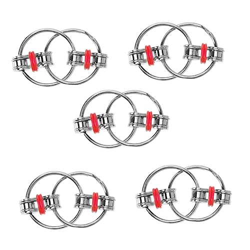 HOMOBABE 5stücke Teiliges Stressabbau Spielzeug Dekompressionskette Für Erwachsene Lustiges Fidget-Tool Für Büro Und Freizeit Fördert Konzentration Und Entspannung Farblich Zufällig HOMOBABE 5stücke Teiliges Stressabbau Spielzeug Dekompressionskette Für Erwachsene Lustiges Fidget-Tool Für Büro Und Freizeit Fördert Konzentration Und Entspannung Farblich Zufällig von HOMOBABE