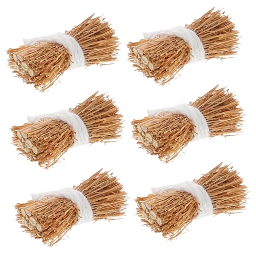 HOMOBABE 6 Stück Miniatur Heuballen für Puppenhaus Dekoration Holzimitat Heuhaufen für Miniaturgärten Fotorequisiten Bastelprojekte Realistische Deko für Sandtisch HOMOBABE 6 Stück Miniatur Heuballen für Puppenhaus Dekoration Holzimitat Heuhaufen für Miniaturgärten Fotorequisiten Bastelprojekte Realistische Deko für Sandtisch von HOMOBABE