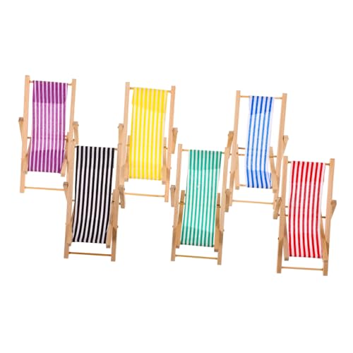 HOMOBABE 6 Stück Strandstuhl Teiliges Faltbares Puppenhaus Möbel Dekorative Mikrolandschaft Deko für Kinderzimmer und DIY Projekte Sicher und Langlebig HOMOBABE 6 Stück Strandstuhl Teiliges Faltbares Puppenhaus Möbel Dekorative Mikrolandschaft Deko für Kinderzimmer und DIY Projekte Sicher und Langlebig von HOMOBABE