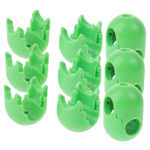 HOMOBABE 6 Stück Teiliges Kletternetz Verbinder aus Kunststoff Sicherer Outdoor Kletternetz Zubehör für Klettergerüst Bunte Kreuzverbindung für Spielplatz Erweiterung Robust und Einfach zu von HOMOBABE