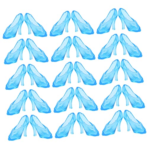 HOMOBABE 60 Paare Miniaturisierte Kristall Puppenhochschuhe Mini Dollenschuhe Zubehör für Puppenhaus und Rollenspiele für Kreative Spielstunden HOMOBABE 60 Paare Miniaturisierte Kristall Puppenhochschuhe Mini Dollenschuhe Zubehör für Puppenhaus und Rollenspiele für Kreative Spielstunden von HOMOBABE