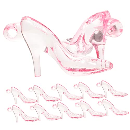 HOMOBABE 62 Stück Teiliges High Heels Dekoration für Puppen Transparente Kristallschuhe für DIY Shower und Mädchenpartys Rosa für Puppenhäuser und Bastelprojekte HOMOBABE 62 Stück Teiliges High Heels Dekoration für Puppen Transparente Kristallschuhe für DIY Shower und Mädchenpartys Rosa für Puppenhäuser und Bastelprojekte von HOMOBABE