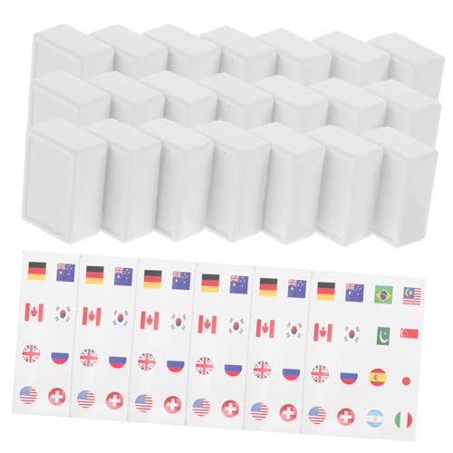 HOMOBABE 65 Stück Teiliges Flaggen Mahjong aus Kunststoff Lernspiel mit Nationalen Flaggen für Partys Reisen und Familienspiele Vereinfachte Regeln für Altersgruppen HOMOBABE 65 Stück Teiliges Flaggen Mahjong aus Kunststoff Lernspiel mit Nationalen Flaggen für Partys Reisen und Familienspiele Vereinfachte Regeln für Altersgruppen von HOMOBABE