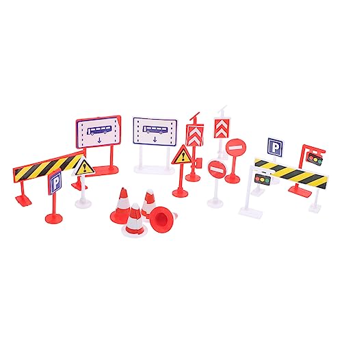 HOMOBABE 6Sätze Verkehrsschilder Spielset für Teiliges Signalzeichenmodell mit Roten und Weißen Miniaturstraßenschildern für Parkplatzspiele und Kreative Lernerlebnisse HOMOBABE 6Sätze Verkehrsschilder Spielset für Teiliges Signalzeichenmodell mit Roten und Weißen Miniaturstraßenschildern für Parkplatzspiele und Kreative Lernerlebnisse von HOMOBABE