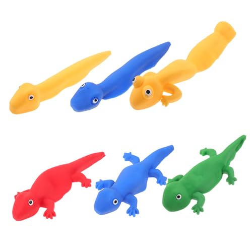 HOMOBABE 6stücke Teiliges Stretchy Spielzeug Für Junge Mädchen Lustige Party- Dehnbare Stressabbau-spielzeuge Aus Tierdesigns Für Interaktive Spiele Und Decompression Für Mädchen Und von HOMOBABE