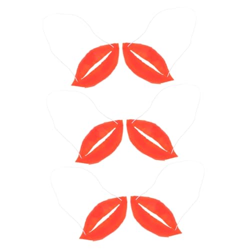 HOMOBABE 6pcs Große Lippen Cosplay Requisiten Wurst Mund Dicke Lippen Plastik Requisiten Für Partyunterhaltung Lustige Auftritte Gruppenshows HOMOBABE 6pcs Große Lippen Cosplay Requisiten Wurst Mund Dicke Lippen Plastik Requisiten Für Partyunterhaltung Lustige Auftritte Gruppenshows von HOMOBABE