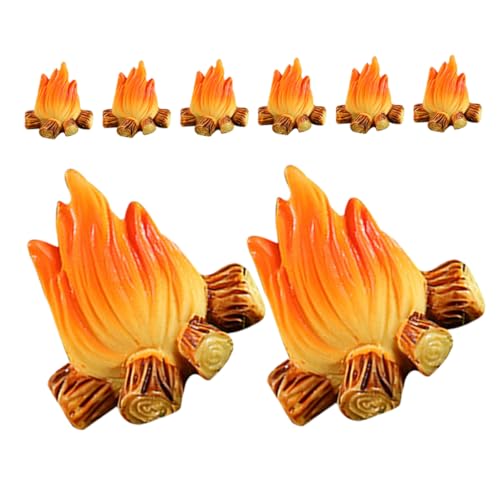 HOMOBABE 8 Stück Feuerdekorationsornamente drinnen für Puppe Miniatur-Lagerfeuerfiguren Miniaturen Moos Feuermodellverzierung Miniatur -Szenenzubehör Lagerfeuer Miniaturfeuer Harz HOMOBABE 8 Stück Feuerdekorationsornamente drinnen für Puppe Miniatur-Lagerfeuerfiguren Miniaturen Moos Feuermodellverzierung Miniatur -Szenenzubehör Lagerfeuer Miniaturfeuer Harz von HOMOBABE