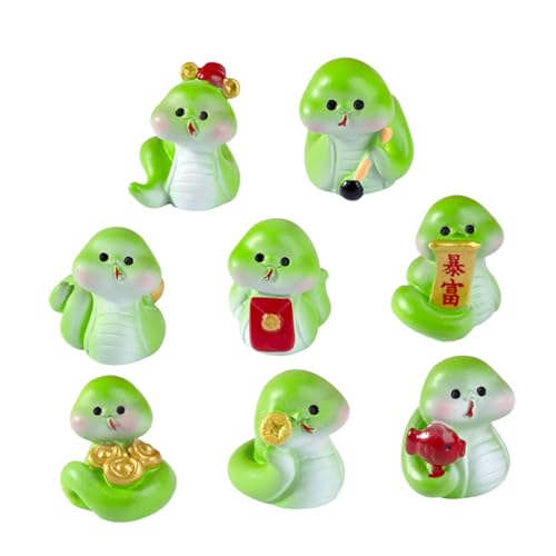 HOMOBABE 8 Stück Miniatur Schlangen Dekoration Teiliges aus Resin für Mikrolandschaft und DIY Projekte Niedliche Tierfiguren für Tisch und Auto Dekoration Gemischte HOMOBABE 8 Stück Miniatur Schlangen Dekoration Teiliges aus Resin für Mikrolandschaft und DIY Projekte Niedliche Tierfiguren für Tisch und Auto Dekoration Gemischte von HOMOBABE