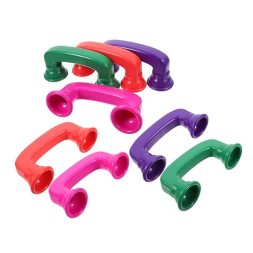 HOMOBABE 8 Stück Teiliges Flüstertelefon für Bunte Akustische Rückmeldung für Frühes Lernen für Gruppenaktivitäten und Bildungseinrichtungen Attraktives Design von HOMOBABE