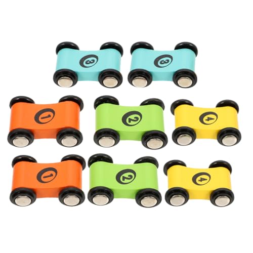 HOMOBABE 8 Stück Teiliges Holz Spielzeugset für Interaktives Mini Auto für Partys und Spielvergnügen aus Hochwertigem Holz Gefertigt Farben Je für Kleinkinder und Frühe Lernspiele HOMOBABE 8 Stück Teiliges Holz Spielzeugset für Interaktives Mini Auto für Partys und Spielvergnügen aus Hochwertigem Holz Gefertigt Farben Je für Kleinkinder und Frühe Lernspiele von HOMOBABE