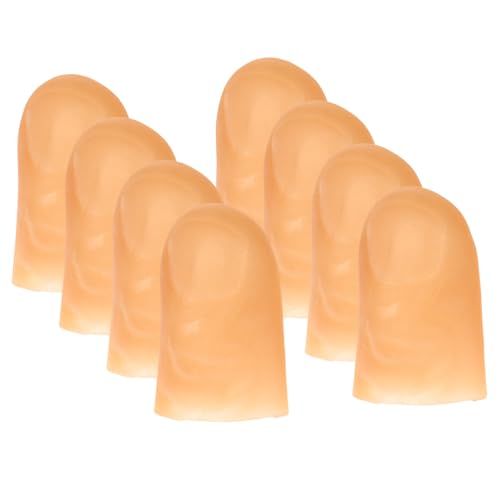 HOMOBABE 8 Stück Teiliges Set Leuchtende Daumenlampe Magische Fingerlichter für Zaubertricks für Partys Komfortable Passform aus Einfach zu Bedienen ohne Besondere Fähigkeiten HOMOBABE 8 Stück Teiliges Set Leuchtende Daumenlampe Magische Fingerlichter für Zaubertricks für Partys Komfortable Passform aus Einfach zu Bedienen ohne Besondere Fähigkeiten von HOMOBABE