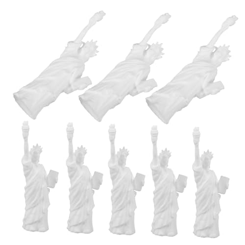 HOMOBABE 8Stücke DIY Architekturmodell für Zuhause Büro und Vitrine Detailreiche Skulptur Souvenirfigur und Dekoration von HOMOBABE