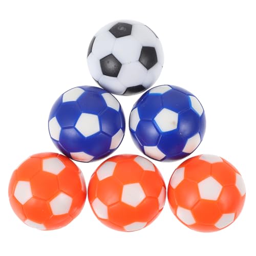 HOMOBABE 9stücke Tischfußball Bälle Für Tischkicker Mini-fußball Zubehör Austauschbare Kickerbälle Orange-weiß Für Spielspaß Und Ersatzbedarf von HOMOBABE