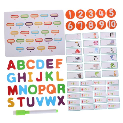 HOMOBABE ABC-holzpuzzle Für Kinder, Buchstaben- Und Zahlenpuzzle, Feinmotorik-Spielzeug, Alphabet-Puzzle, Passendes Spiel, Vorschul-lernspielzeug, Montessori-Spielzeug, Multi HOMOBABE ABC-holzpuzzle Für Kinder, Buchstaben- Und Zahlenpuzzle, Feinmotorik-Spielzeug, Alphabet-Puzzle, Passendes Spiel, Vorschul-lernspielzeug, Montessori-Spielzeug, Multi von HOMOBABE