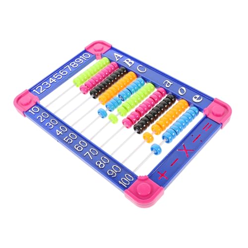 HOMOBABE Abacus Lernspielzeug Buntes Rechenrahmen für Mathe und Zählen Pädagogisches Hilfsmittel für Kindergarten und Grundschule Zufällige Farbe Zufällige Farbe von HOMOBABE