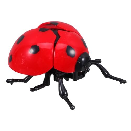 HOMOBABE Aufziehspielzeug Realistische Simulation Laufkäfer Ladybug für Mechanisches Insektenspielzeug für Drinnen und Draußen Fördert Interaktion und Motorik HOMOBABE Aufziehspielzeug Realistische Simulation Laufkäfer Ladybug für Mechanisches Insektenspielzeug für Drinnen und Draußen Fördert Interaktion und Motorik von HOMOBABE