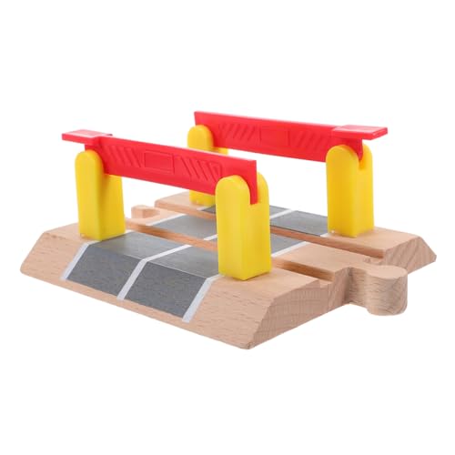 HOMOBABE Holzbahn Zubehör Realistisches Bahn-geländer Und Barriere Für Spielszene Edukatives Modell Feinmotorik HOMOBABE Holzbahn Zubehör Realistisches Bahn-geländer Und Barriere Für Spielszene Edukatives Modell Feinmotorik von HOMOBABE