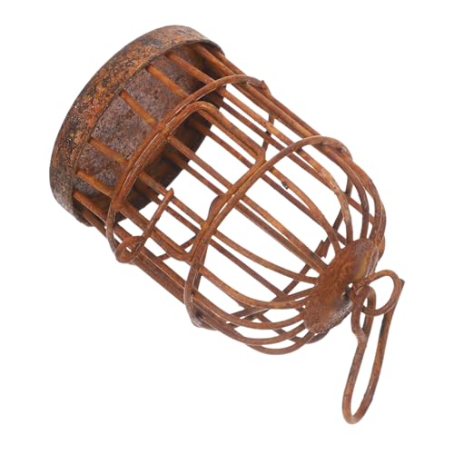 HOMOBABE Baue einen rostigen Vogelkäfig Miniatur-Vogelkäfig-Modell dekorativer Vogelkäfig Zubehör Puppenhaus-Ornament klein Käfige Mini-Vogelkäfig-Modell Simulationsvogelfigur Eisen HOMOBABE Baue einen rostigen Vogelkäfig Miniatur-Vogelkäfig-Modell dekorativer Vogelkäfig Zubehör Puppenhaus-Ornament klein Käfige Mini-Vogelkäfig-Modell Simulationsvogelfigur Eisen von HOMOBABE