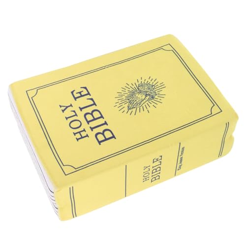HOMOBABE Bibel Plüsch Spielzeugbuch Kissen Weich Gemütlich Bibel Throw Kissen Dekorativ Bibelkissen Für Kinderzimmer Urlaub Dekore von HOMOBABE
