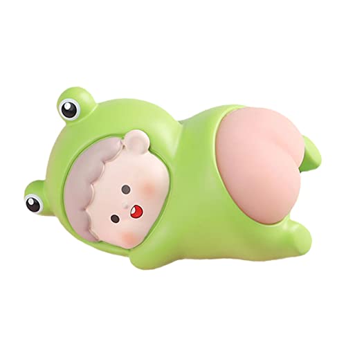 HOMOBABE Büro Stressabbau Elastische Cartoon für Schreibtischdekoration Interaktives Zappelspielzeug zur Stressbewältigung Umweltfreundliches Material Grüne Farbe HOMOBABE Büro Stressabbau Elastische Cartoon für Schreibtischdekoration Interaktives Zappelspielzeug zur Stressbewältigung Umweltfreundliches Material Grüne Farbe von HOMOBABE