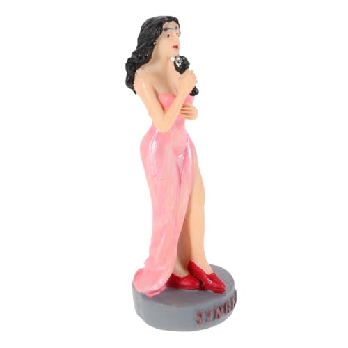 HOMOBABE Charakter Ornament Bücherregale Kunst Schaufensterpuppe Lebensechte Figuren Statuen Für Die Inneneinrichtung Dekorative Statue Figur Dekorative Ornamente Sänger Musik von HOMOBABE