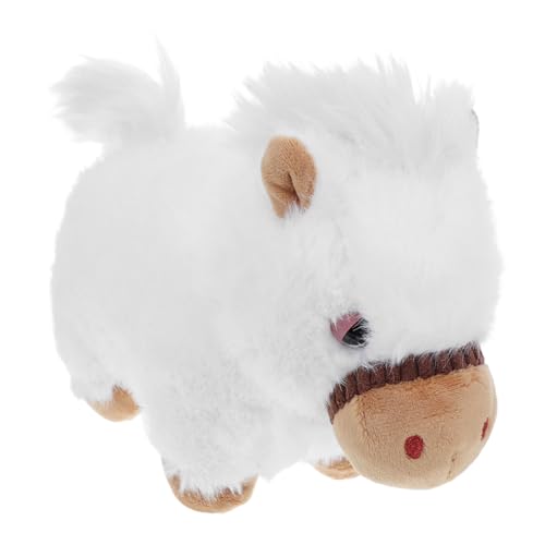 HOMOBABE Chinesisches Neujahrs Maskottchen Weiße Pferde Stofftier für Frühlingsfest Dekoration Geschenkidee für Geburtstage und Anlässe HOMOBABE Chinesisches Neujahrs Maskottchen Weiße Pferde Stofftier für Frühlingsfest Dekoration Geschenkidee für Geburtstage und Anlässe von HOMOBABE