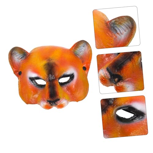 HOMOBABE Cosplay Löwenmaske Halloween Maske Leichter Realistischer Stil Komfortabel für Erwachsene Verarbeitung für Maskenbälle Karneval Party und Kostümveranstaltungen HOMOBABE Cosplay Löwenmaske Halloween Maske Leichter Realistischer Stil Komfortabel für Erwachsene Verarbeitung für Maskenbälle Karneval Party und Kostümveranstaltungen von HOMOBABE