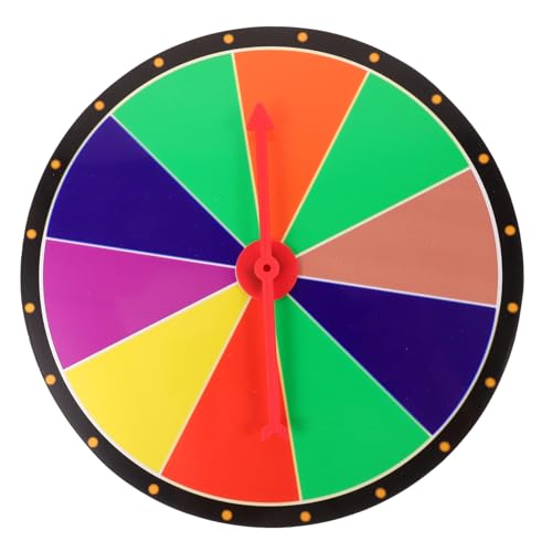 HOMOBABE DIY Preisrad für Partys Spiele und Messen Interaktive Spielmöglichkeiten Kompakt und Tragbar für Veranstaltungen und Unterricht von HOMOBABE