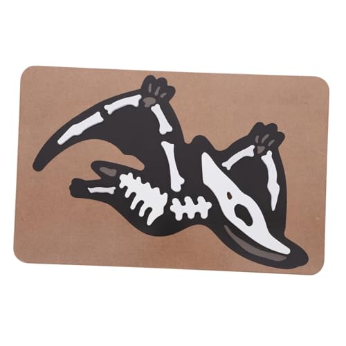 HOMOBABE Dinosaurier Fossil Holzpuzzle für Interaktives Lernspielzeug für Jahre mit Pterodactylus Fossilien Fördert Problemlösungsfähigkeiten und über Dinosaurier HOMOBABE Dinosaurier Fossil Holzpuzzle für Interaktives Lernspielzeug für Jahre mit Pterodactylus Fossilien Fördert Problemlösungsfähigkeiten und über Dinosaurier von HOMOBABE