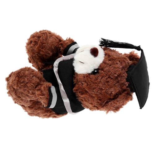 HOMOBABE Doktorhutpuppe Ausgestopfter Abschlussbär Abschluss-Cartoon-bär Abschluss Kuscheltiere Bär Bequeme Bärenpuppe Dark Brown Plüsch HOMOBABE Doktorhutpuppe Ausgestopfter Abschlussbär Abschluss-Cartoon-bär Abschluss Kuscheltiere Bär Bequeme Bärenpuppe Dark Brown Plüsch von HOMOBABE