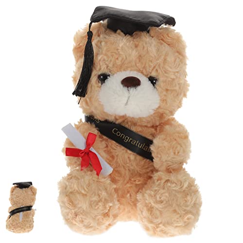 HOMOBABE Dr. Bärenpuppe für kinderspielzeug Plush Toy Plüschspielzeug Kid Toys Abschluss Stoffbär Abschlussbären Abschluss Stoffbär PP Baumwolle von HOMOBABE