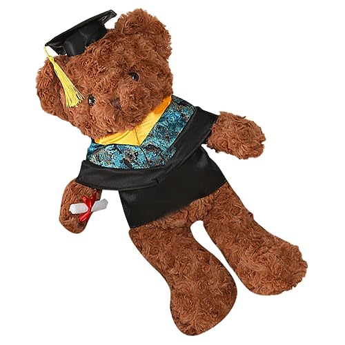 HOMOBABE Dr. Bärenpuppe süße plüschtiere kuschelbären Lustiges Stofftier plüschbär Souvenir Puppenornament Kinderspielzeug Bärenspielzeug für den Haushalt Bär Stofftier PP Baumwolle von HOMOBABE