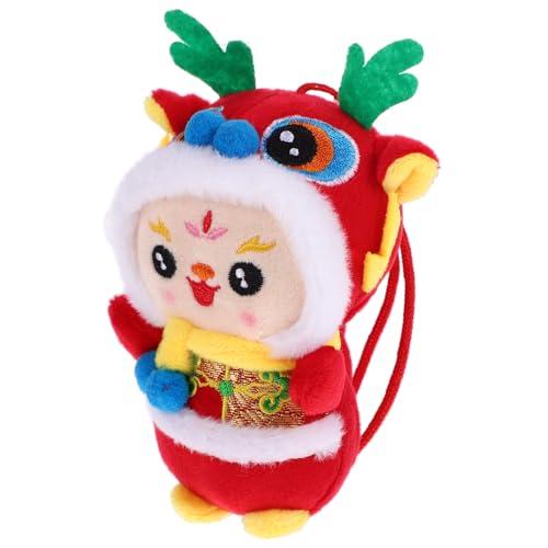 HOMOBABE Drachenbaby Anhänger Drachenpuppenspielzeug Chinesisches Neujahrsdrache-plüschtier Chinesisches Neujahrsmaskottchen Ausgestopfte Drachenpuppe Pp Baumwolle HOMOBABE Drachenbaby Anhänger Drachenpuppenspielzeug Chinesisches Neujahrsdrache-plüschtier Chinesisches Neujahrsmaskottchen Ausgestopfte Drachenpuppe Pp Baumwolle von HOMOBABE