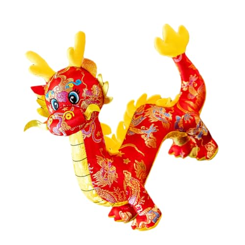HOMOBABE Drachenpuppe Drache Stoffpuppe Chinesisches Neujahrsdrachenspielzeug Chinesisches Neujahrsgeschenk Neujahrsdrache Stofftier Drachenmaskottchenspielzeug Drachenmaskottchenpuppe HOMOBABE Drachenpuppe Drache Stoffpuppe Chinesisches Neujahrsdrachenspielzeug Chinesisches Neujahrsgeschenk Neujahrsdrache Stofftier Drachenmaskottchenspielzeug Drachenmaskottchenpuppe von HOMOBABE