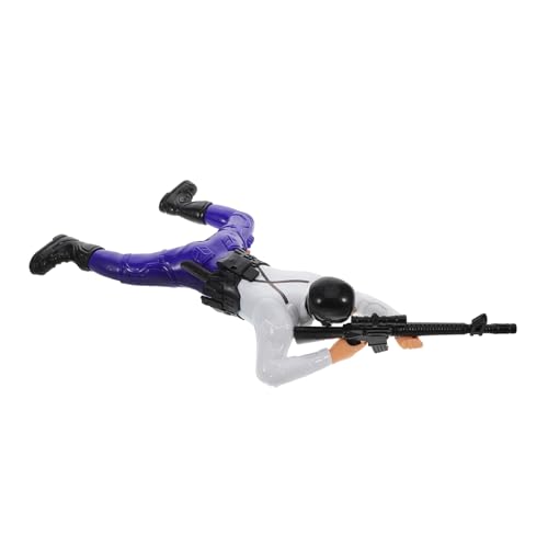 HOMOBABE Electric Crawling Soldier Toy Soldiers Mini Armee Männer Actionfiguren Für Kinder Tun Spiele Projekte Kuchendekorationen Ohne Batterie von HOMOBABE