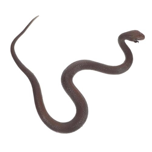 HOMOBABE Falsche Schlangen Spielzeugfiguren Realistische Schlangenstreich Schlangen Requisiten Gruselige Schlangenspielzeugschrecke Vögel Schwarze Mamba Schlange Wildlebenfiguren HOMOBABE Falsche Schlangen Spielzeugfiguren Realistische Schlangenstreich Schlangen Requisiten Gruselige Schlangenspielzeugschrecke Vögel Schwarze Mamba Schlange Wildlebenfiguren von HOMOBABE