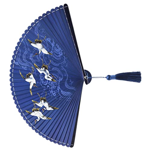 HOMOBABE Faltbarer Fächer im Chinesischen Stil Retro Handfächer mit Tragbarer Damen und Herrenfächer für Hochzeiten Partys und Tanzaufführungen HOMOBABE Faltbarer Fächer im Chinesischen Stil Retro Handfächer mit Tragbarer Damen und Herrenfächer für Hochzeiten Partys und Tanzaufführungen von HOMOBABE