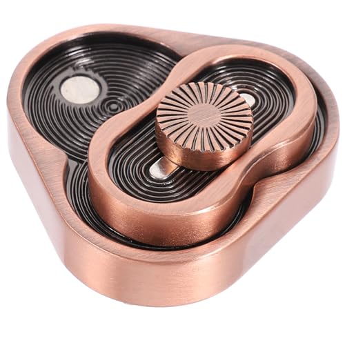 HOMOBABE Fingerspitzen Slider Metall Fidget Slider zur Stressbewältigung Tragbares Dekompressionsspielzeug für Erwachsene und Teenager für Büro und Unterwegs von HOMOBABE