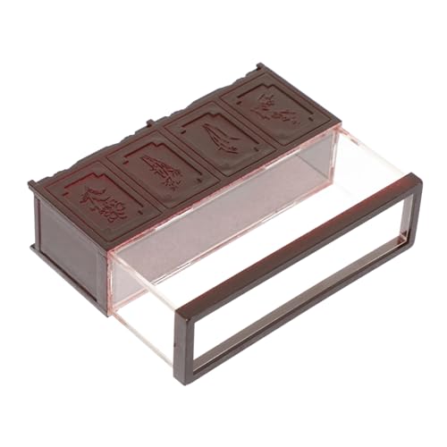 HOMOBABE Fischtankmodellmaterial klein Fischtankspielzeug gefälscht Ornament Fischtankdekoration Bausatz Mini - Aquariumdekoration Miniaturverzierung Miniaturdekor Abs Dunkelbraun HOMOBABE Fischtankmodellmaterial klein Fischtankspielzeug gefälscht Ornament Fischtankdekoration Bausatz Mini - Aquariumdekoration Miniaturverzierung Miniaturdekor Abs Dunkelbraun von HOMOBABE